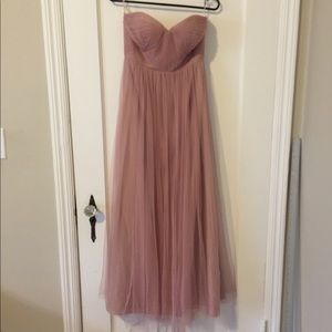 Jenny Yoo Annabelle In Whipped Apricot size 2